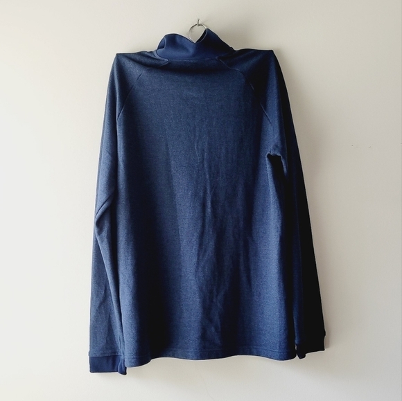 Men's Under Armour sweater navy blue pull over sweater size M - Picture 5 of 5